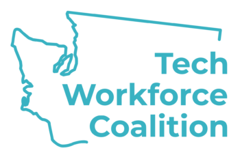 Washington Tech Workforce Coalition logo blue